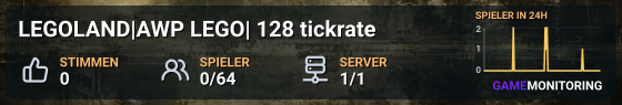 LEGOLAND|AWP LEGO| 128 tickrate