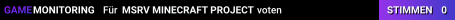 MSRV MINECRAFT PROJECT