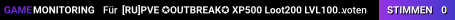 [RU]PVE ✪OUTBREAK✪ XP500 Loot200 LVL1000 (ProjectZ)