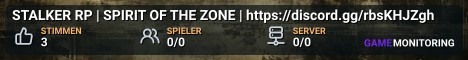 STALKER RP | SPIRIT OF THE ZONE | https://discord.gg/rbsKHJZgh