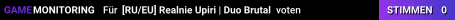 [RU/EU] Realnie Upiri | Duo Brutal