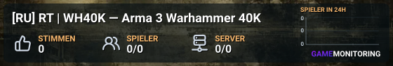 [RU] RT | WH40K — Arma 3 Warhammer 40K