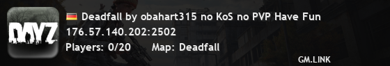Deadfall by obahart315 no KoS no PVP Have Fun
