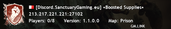 [Discord.SanctuaryGaming.eu] •Boosted Supplies•