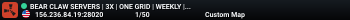BEAR CLAW SERVERS | 3X | ONE GRID | WEEKLY | KITS | NOOB FRIEND