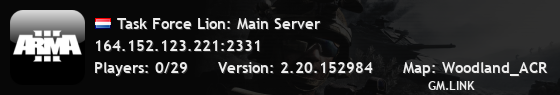 Task Force Lion: Main Server