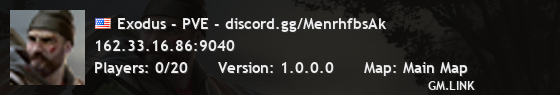 Exodus - PVE - discord.gg/MenrhfbsAk