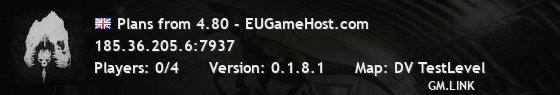 Plans from 4.80 - EUGameHost.com