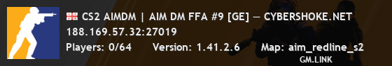 CS2 AIMDM | AIM DM FFA #9 [GE] — CYBERSHOKE.NET