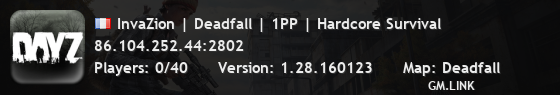 InvaZion | Deadfall | 1PP | Hardcore Survival