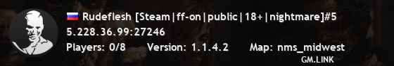 Rudeflesh [Steam|ff-on|public|18+|nightmare]#5