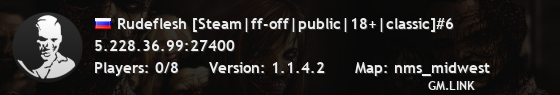 Rudeflesh [Steam|ff-off|public|18+|classic]#6