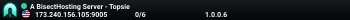 A BisectHosting Server - Topsie