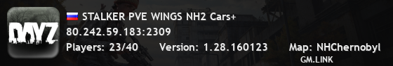 STALKER PVE WINGS NH2 Cars+