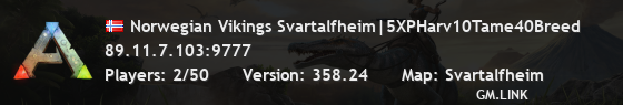 Norwegian Vikings Svartalfheim|5XPHarv10Tame40Breed