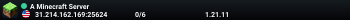 A Minecraft Server