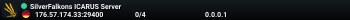 SilverFalkons ICARUS Server