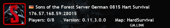 Sons of the Forest Server German 0815 Hart Survival