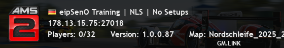 eipSenO Training | NLS | No Setups
