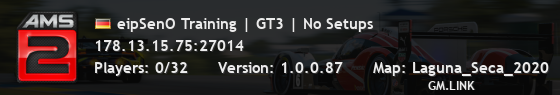eipSenO Training | GT3 | No Setups
