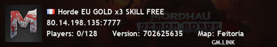 Horde EU GOLD x3 SKILL FREE