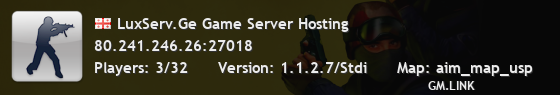 LuxServ.Ge Game Server Hosting