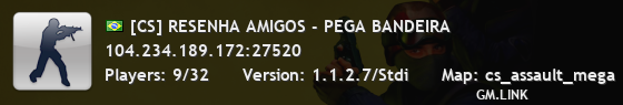 [CS] RESENHA AMIGOS - PEGA BANDEIRA