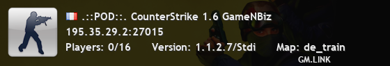 .::POD::. CounterStrike 1.6 GameNBiz