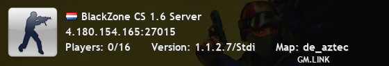 BlackZone CS 1.6 Server