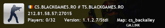 CS.BLACKGAMES.RO # TS.BLACKGAMES.RO