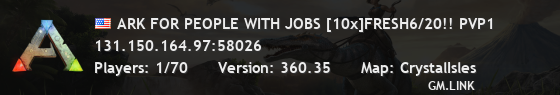 ARK FOR PEOPLE WITH JOBS [10x]FRESH6/20!! PVP1