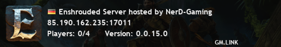 Enshrouded Server hosted by NerD-Gaming