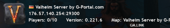 Valheim Server by G-Portal.com