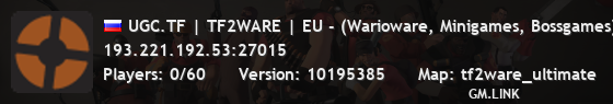 UGC.TF | TF2WARE | EU - (Warioware, Minigames, Bossgames)