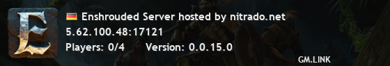Enshrouded Server hosted by nitrado.net