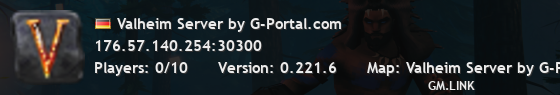 Valheim Server by G-Portal.com