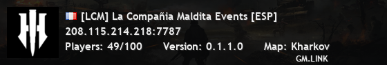 [LCM] La Compañia Maldita Events [ESP]