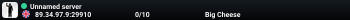 Unnamed server