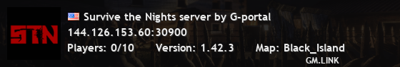Survive the Nights server by G-portal