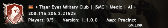 + Tiger Eyes Military Club | ISMC | Medic | AI +