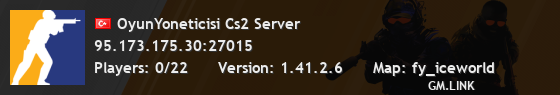 OyunYoneticisi Cs2 Server