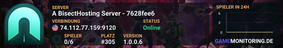 A BisectHosting Server - 7628fee6