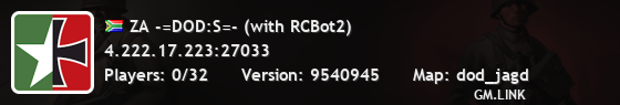 ZA -=DOD:S=- (with RCBot2)