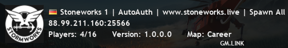 Stoneworks 1 | AutoAuth | www.stoneworks.live | Spawn All