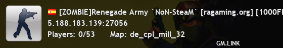 [ZOMBIE]Renegade Army `NoN-SteaM` [ragaming.org] [1000FPS]