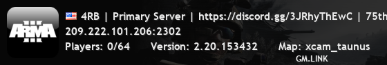 4RB | Primary Server | https://discord.gg/3JRhyThEwC | 75th Ran
