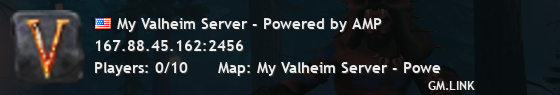 My Valheim Server - Powered by AMP