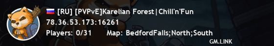 [RU] [PVPvE]Karelian Forest|Chill'n'Fun