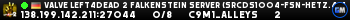 Valve Left4Dead 2 Falkenstein Server (srcds1004-fsn-hetz.421.30