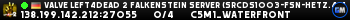 Valve Left4Dead 2 Falkenstein Server (srcds1003-fsn-hetz.421.41